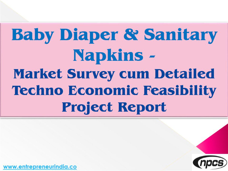 Baby Diaper and Sanitary Napkins