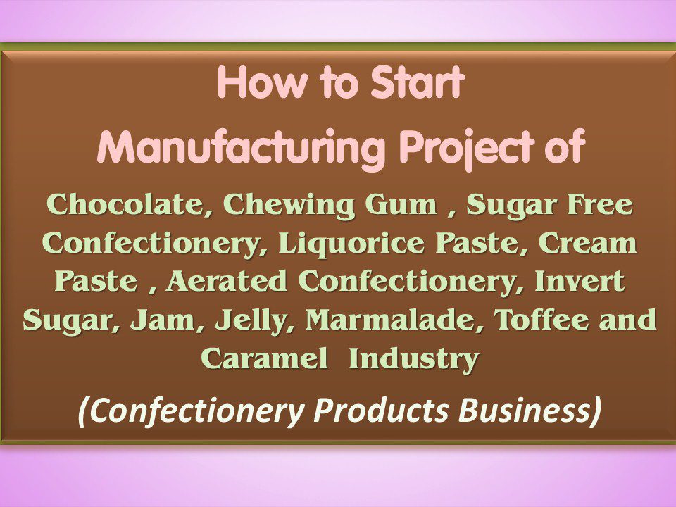 Confectionery Products Handbook
