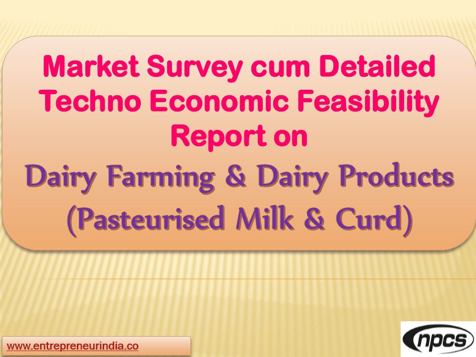 Dairy Farming and Dairy Products
