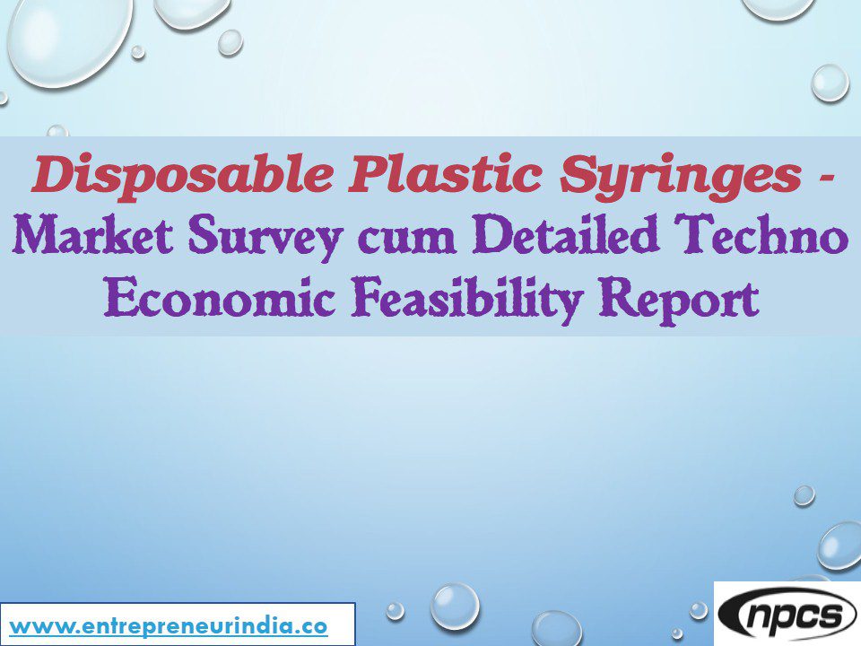 Disposable Plastic Syringes