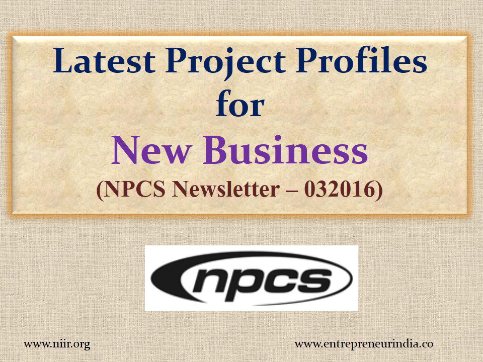 Latest Project Profiles for New Business