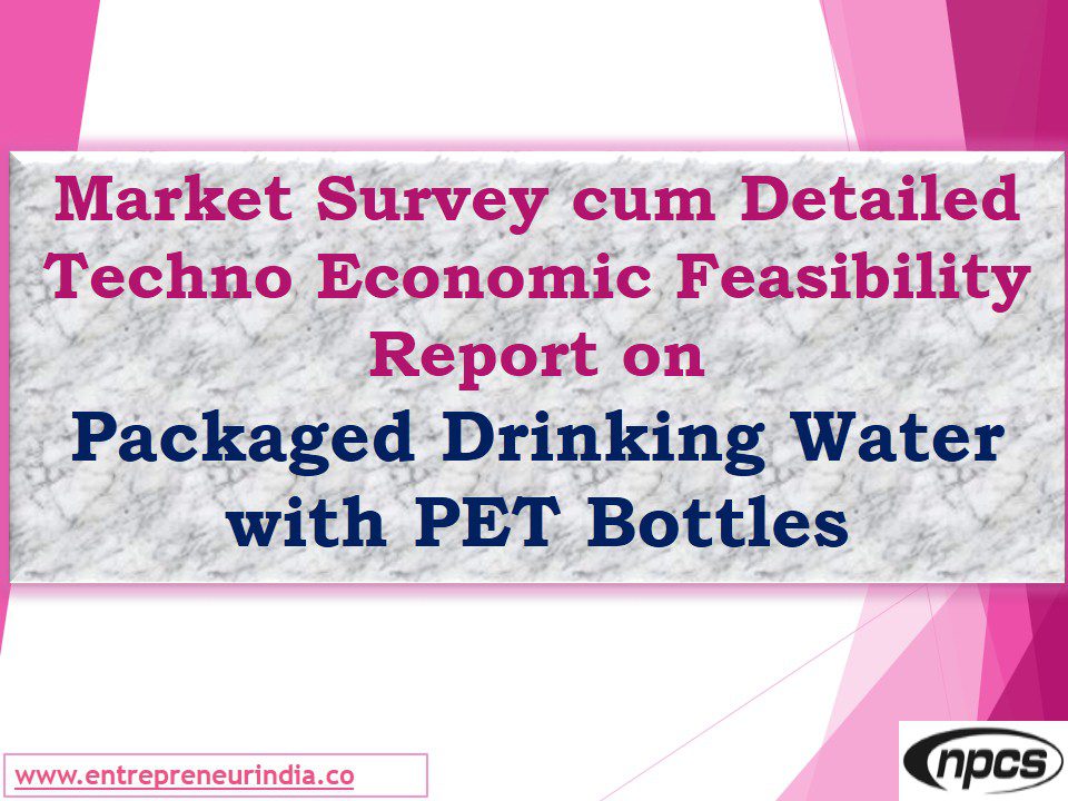 Packaged Drinking Water With PET Bottles