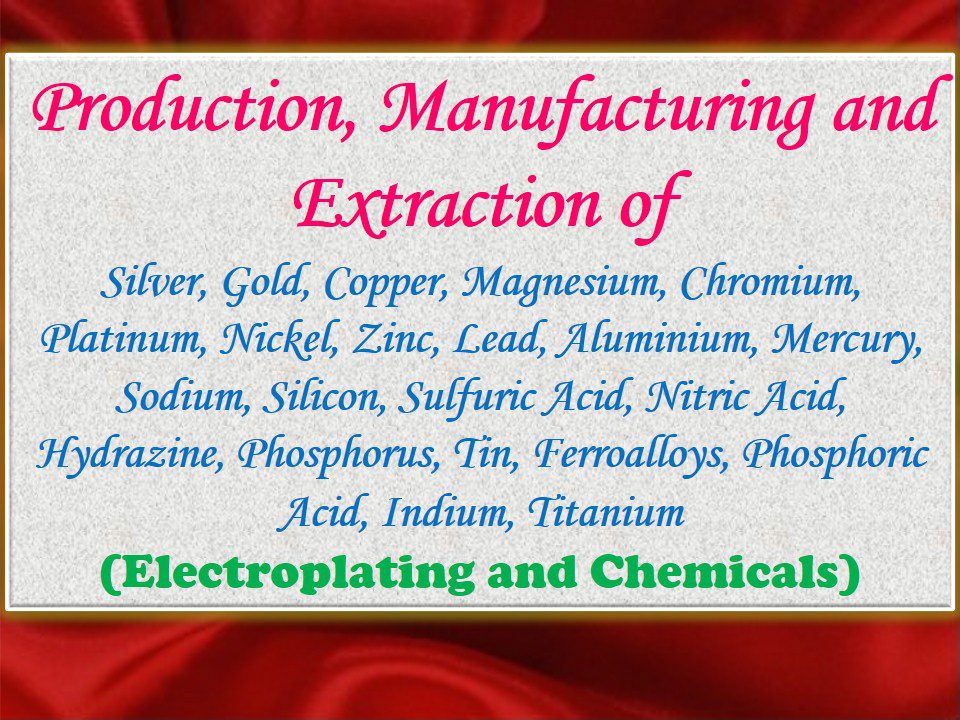 Electroplating &amp; Allied Chemicals