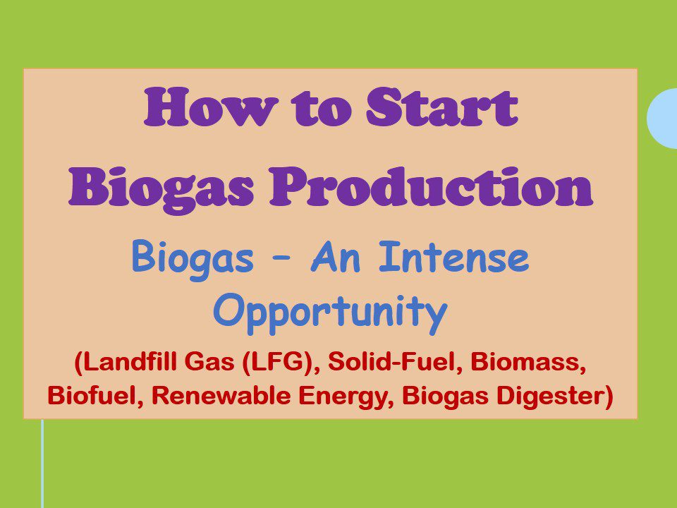 how-to-start-biogas-production-biogas-an-intense-opportunity-landfill-gas-lfg-solid-fuel-biomass-biofuel-renewable-energy-biogas-digester