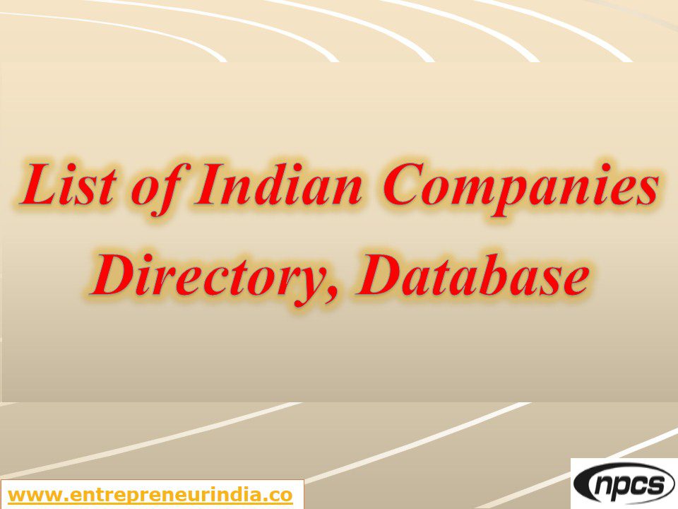 list-of-indian-companies-directory-database