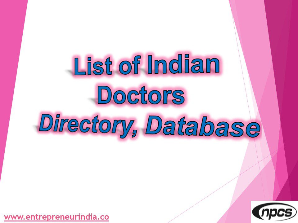 list-of-indian-doctors-directory-database