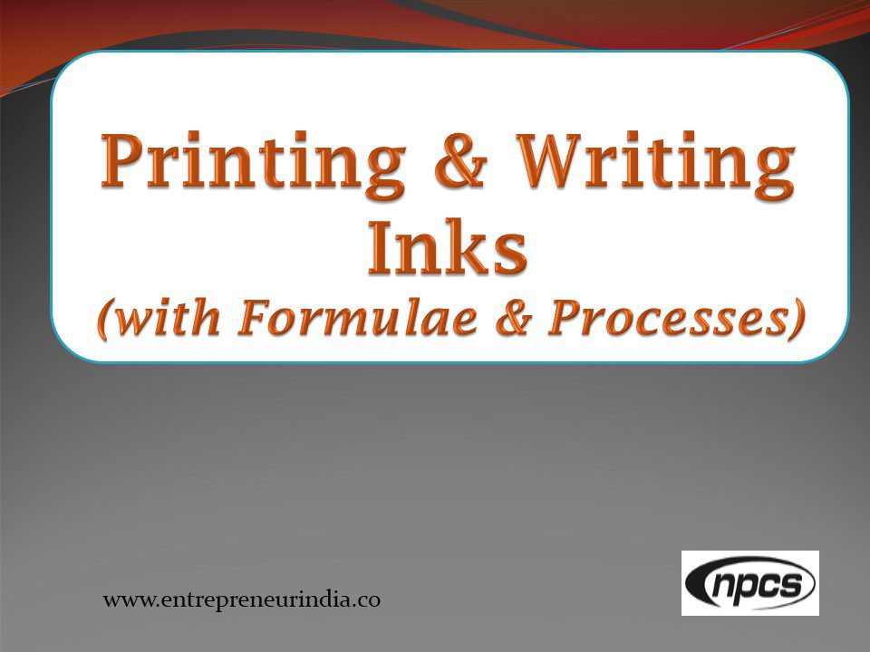 printing-writing-inks_ppt
