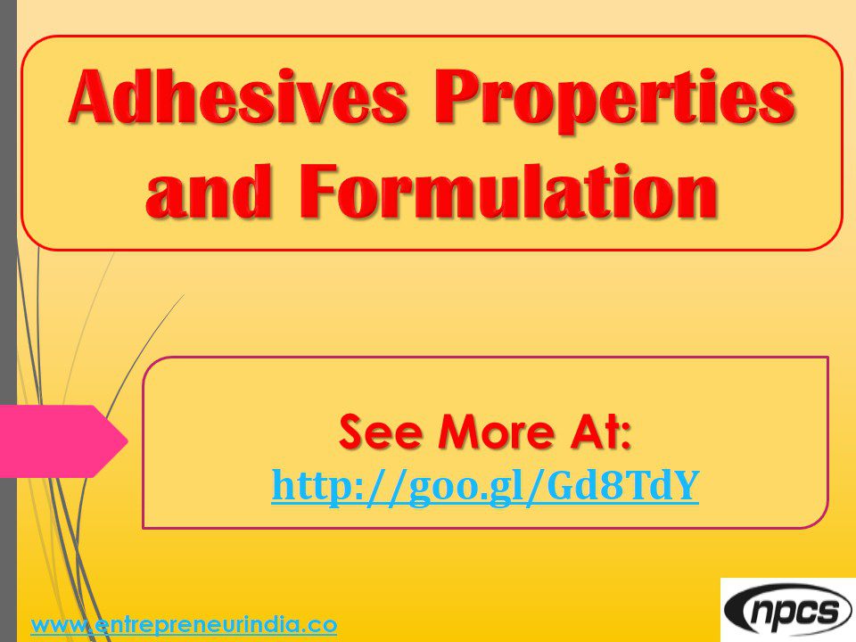 adhesives-properties-and-formulation