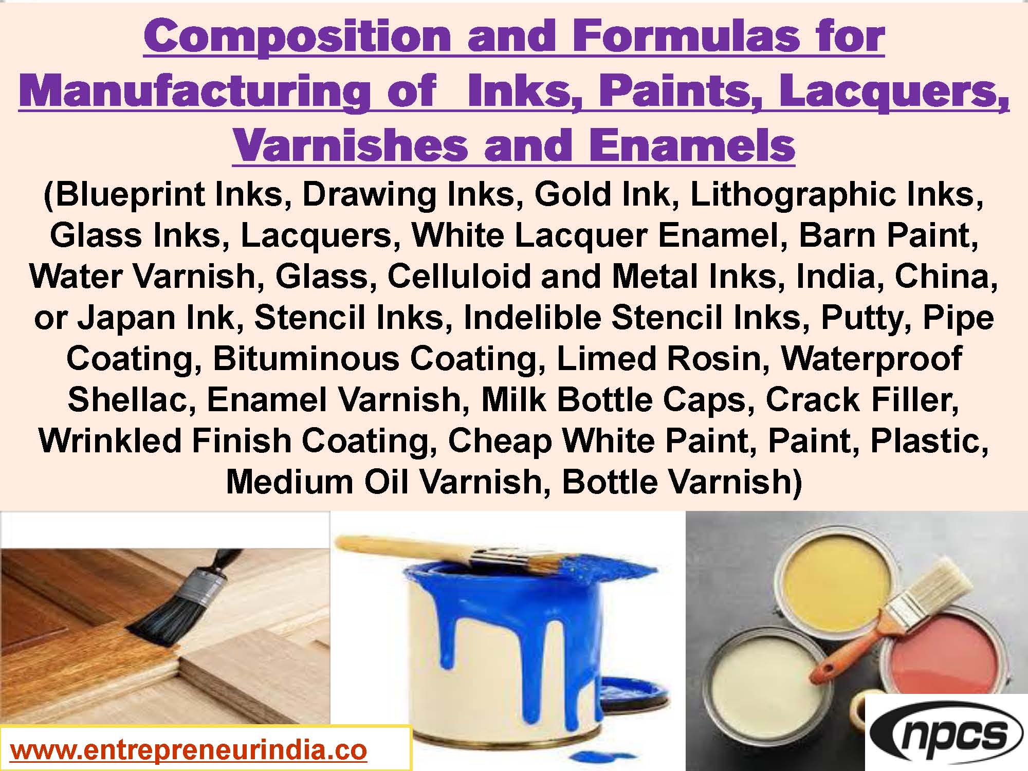 Selected Formulary Book on Inks, Paints, Lacquers, Varnishes and Enamels_Page_001