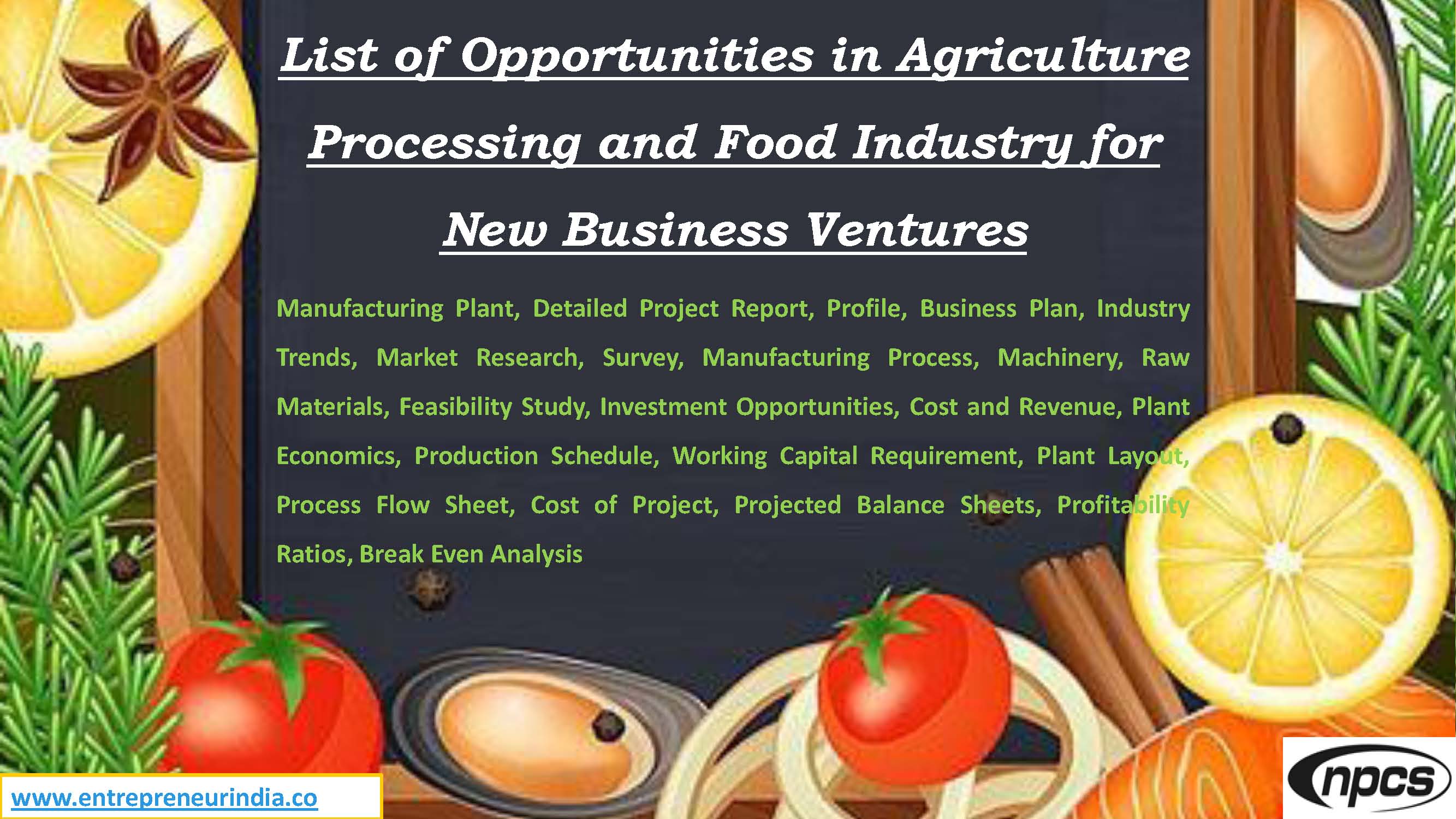 List of Opportunities in Agriculture Processing and Food Industry for New Business Ventures_Page_01.jpg
