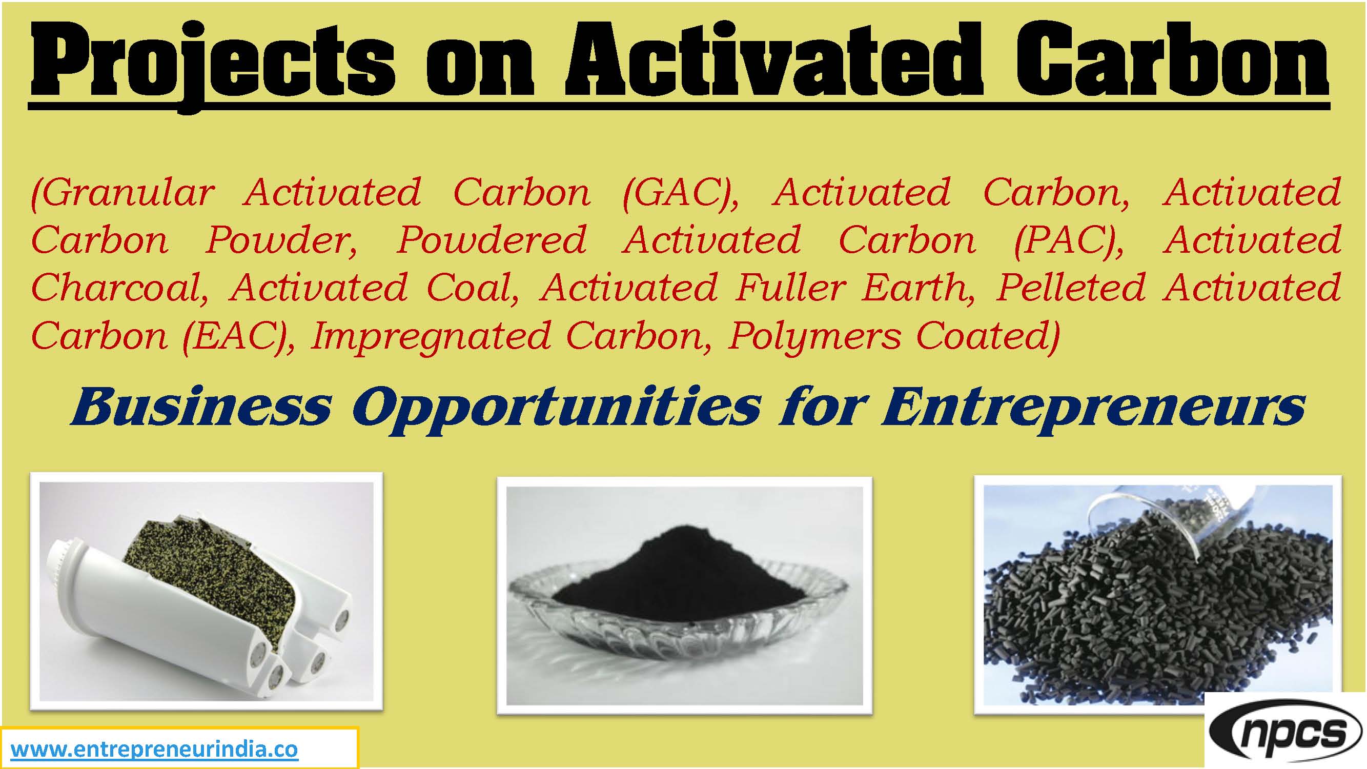 Projects on Activated Carbon