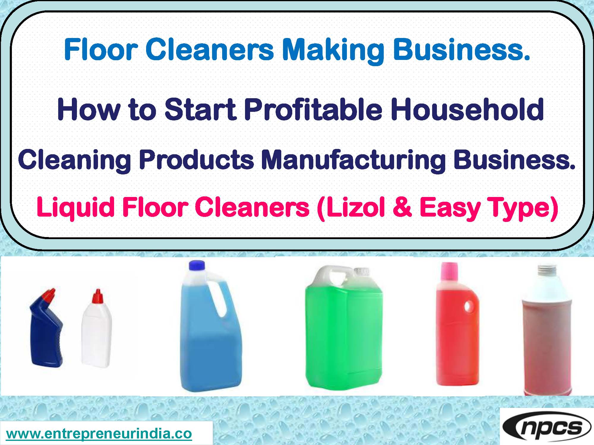 Floor Cleaners Making Business. How to Start Profitable Household Cleaning Products Manufacturing Business.jpg
