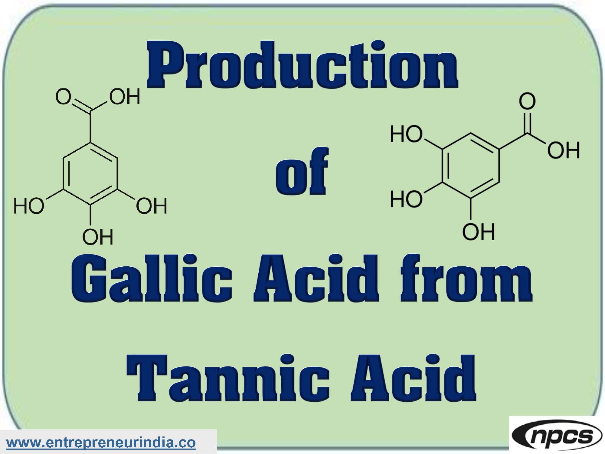 Production of Gallic Acid from Tannic Acid.jpg