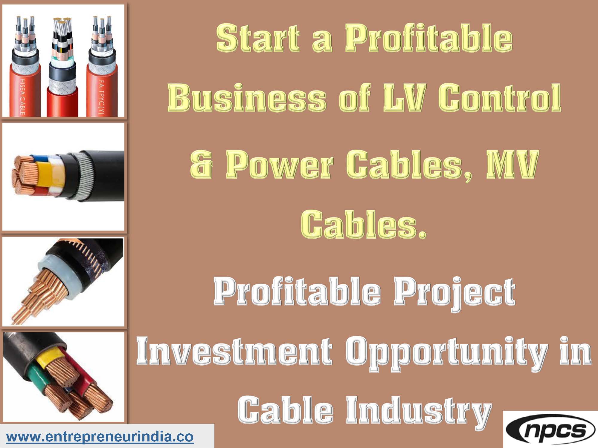 Start a Profitable Business of LV Control & Power Cables, MV Cables.jpg