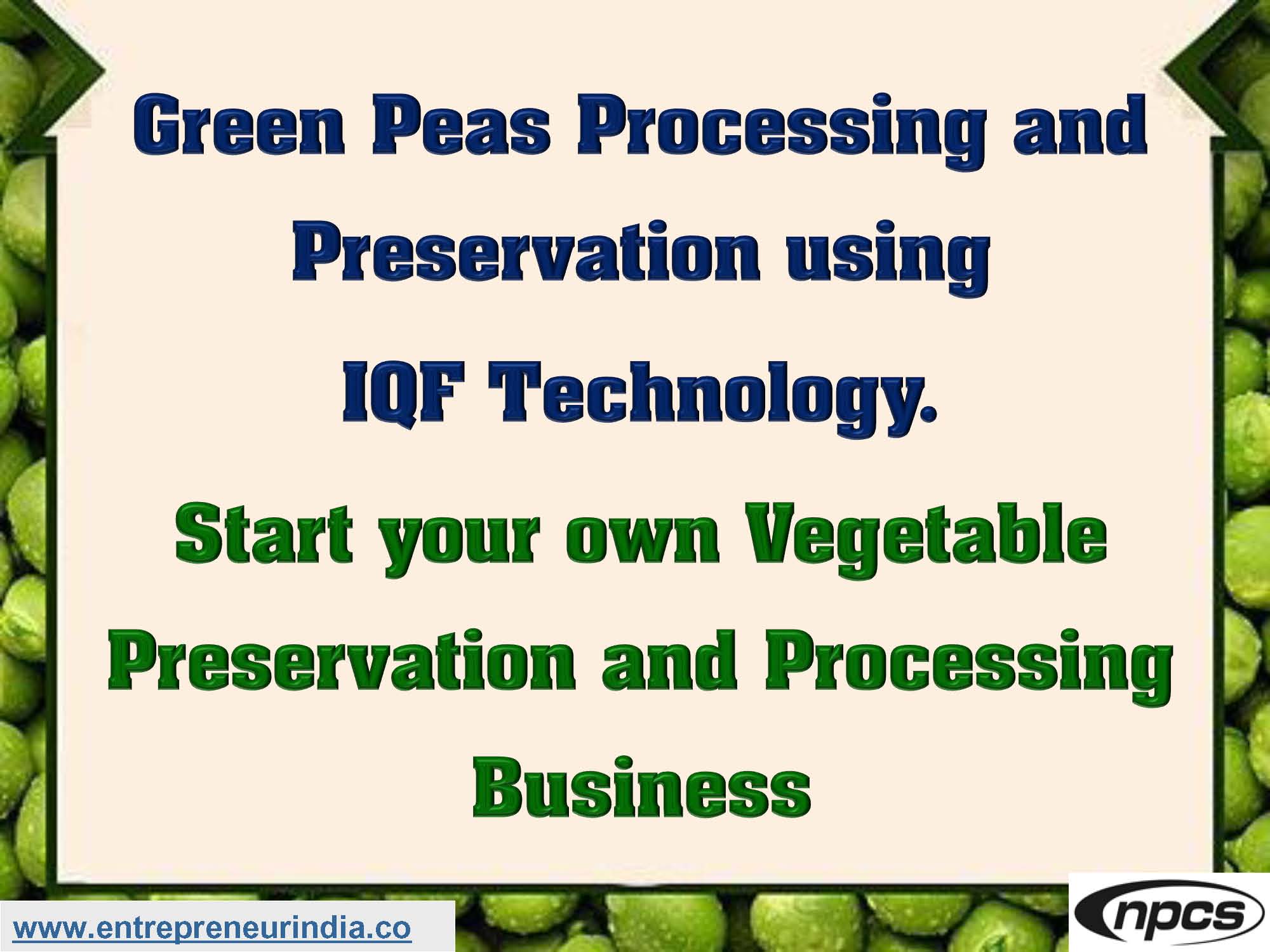 Green Peas Processing and Preservation using IQF Technology.jpg