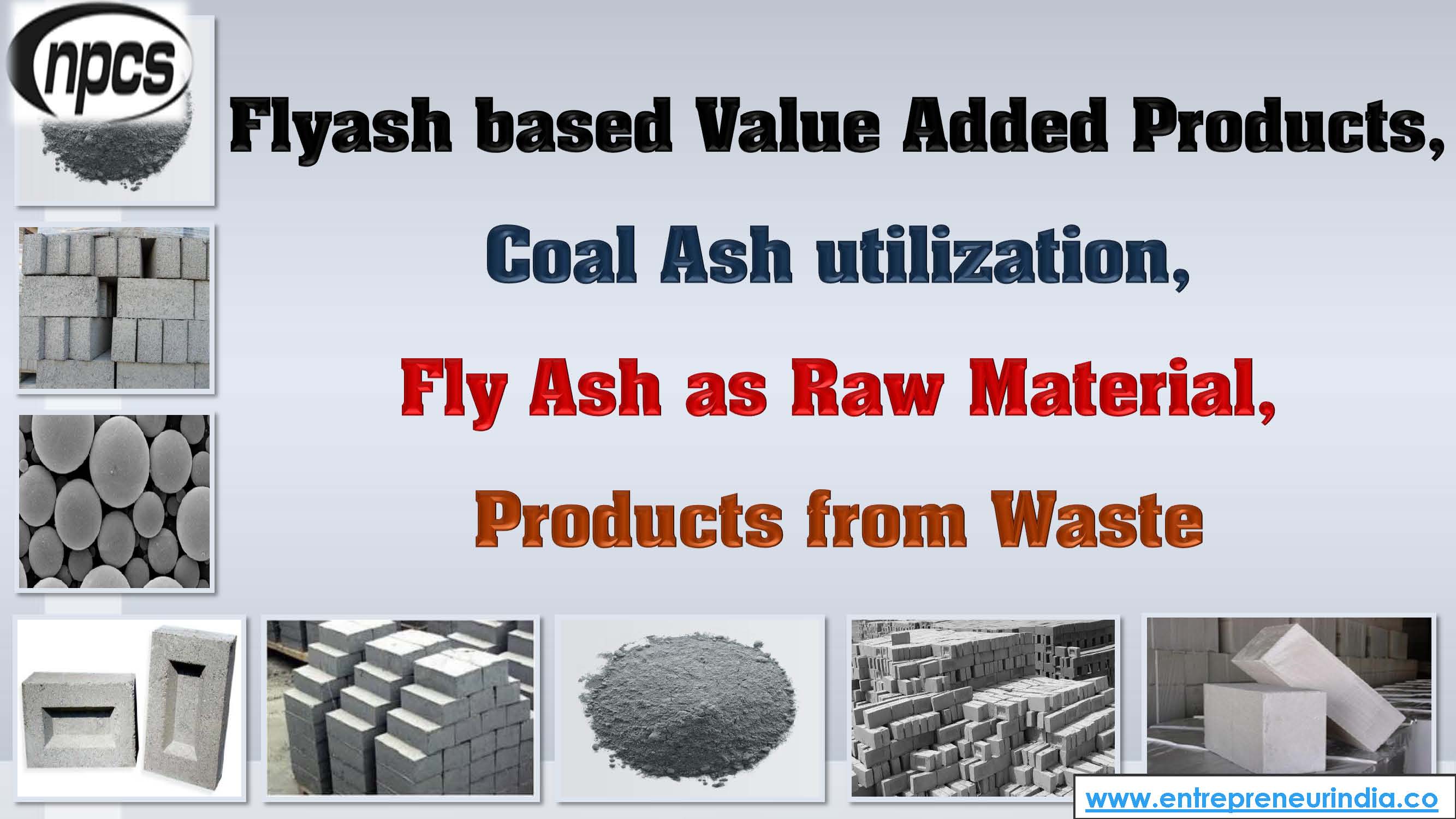 Flyash based value added products