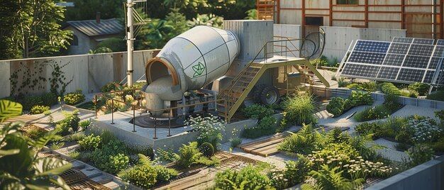 waste products in concrete production