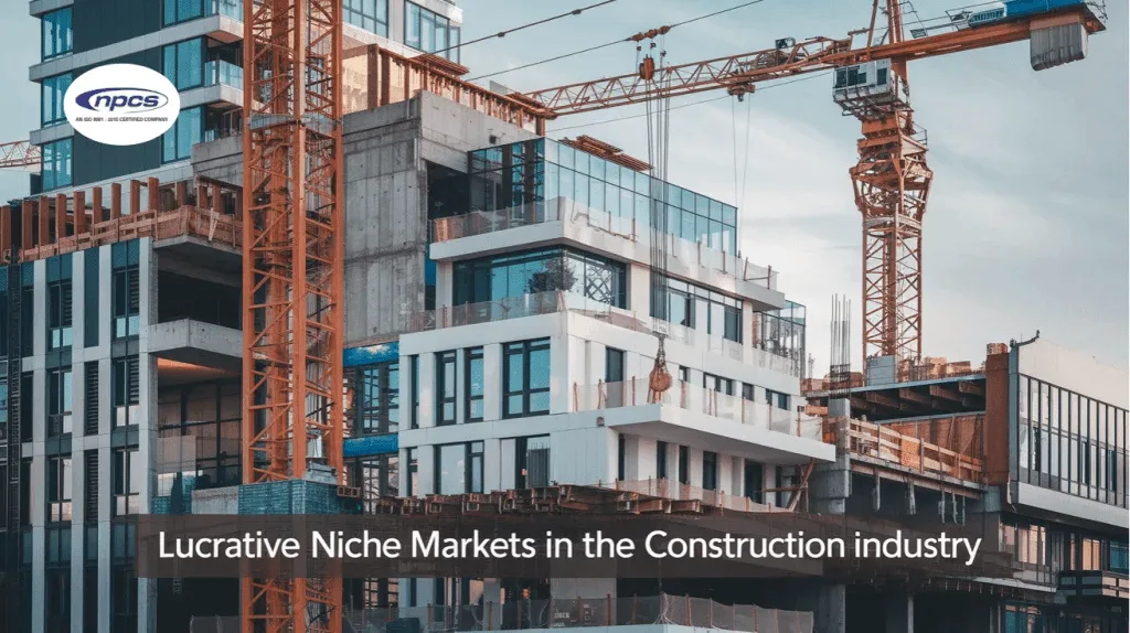 lucrative niche markets in the construction industry including sustainable building modular structures and specialised construction services