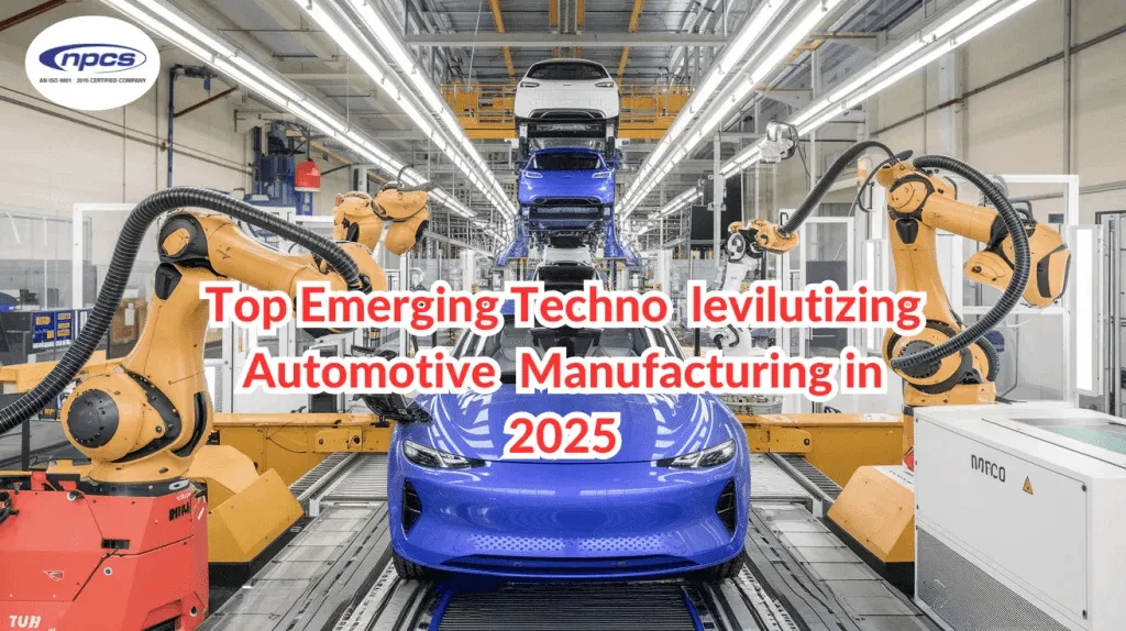 emerging technologies in automotive manufacturing 2025 including AI robotics and smart factories