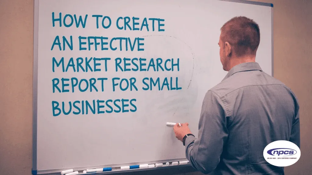 creating an effective market research report for small businesses with data analysis and planning