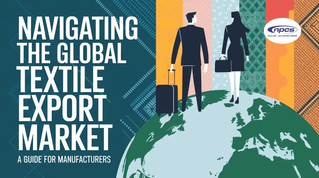 textile and garment products packed for international export from India to global markets