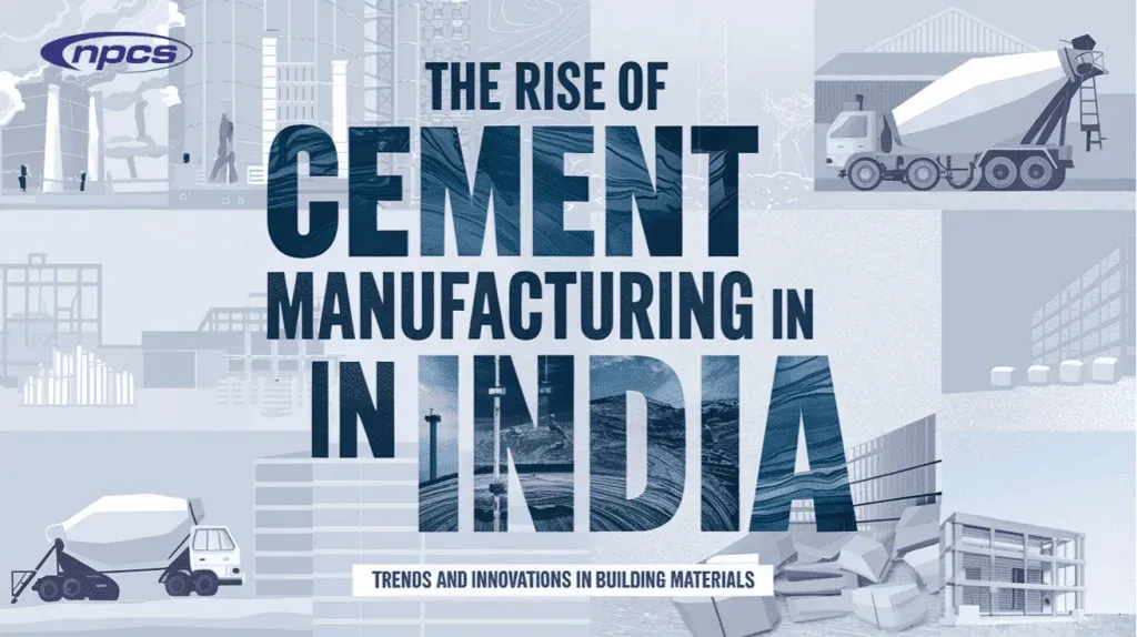 modern cement manufacturing plant with sustainable building materials and advanced production technology