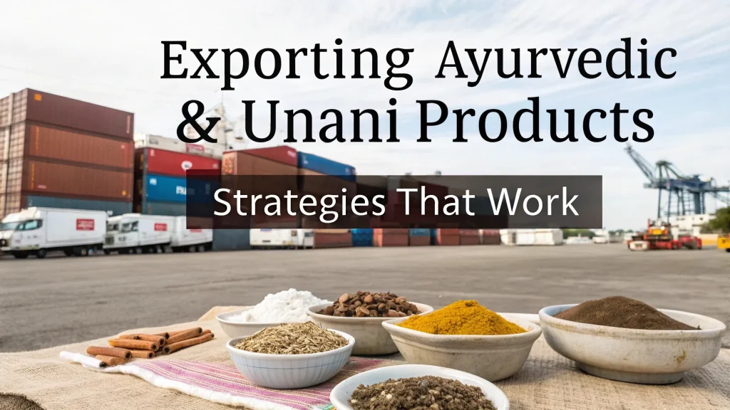 Guide to Exporting Ayurvedic and Unani Products Successfully