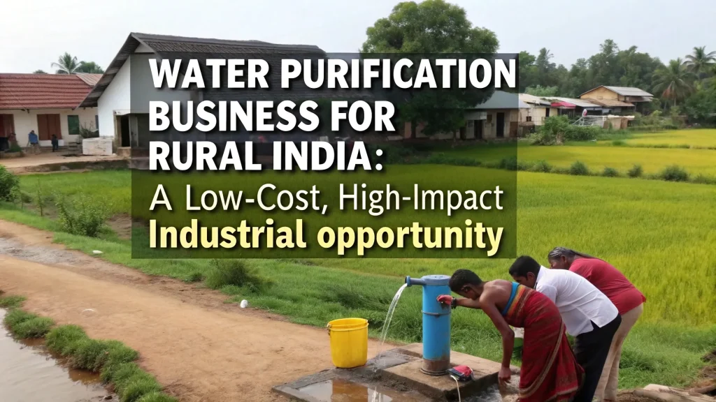 water purification business